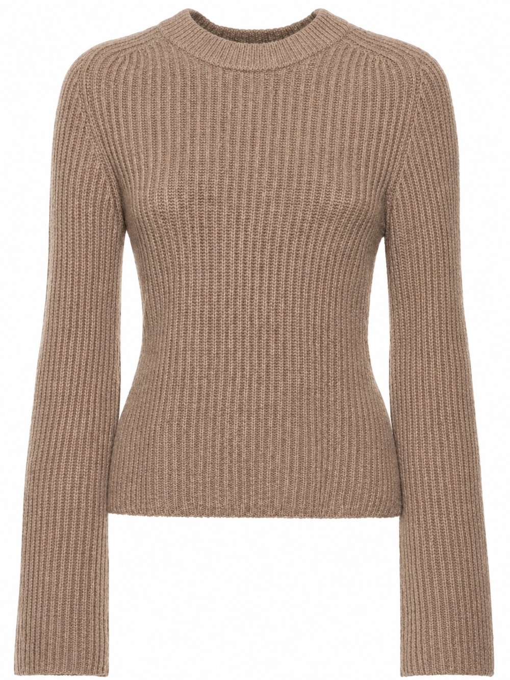 Loulou Studio Kota Ribbed Cashmere Sweater In Beige, M